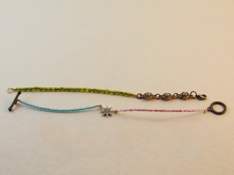How to make a charm connector bracelet