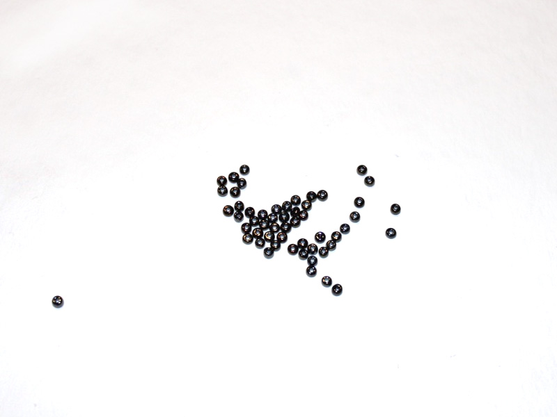 black seed beads