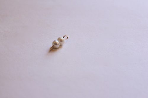 finished pearl charm