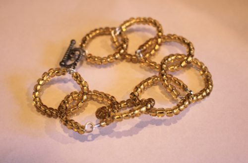 finished bracelet closed