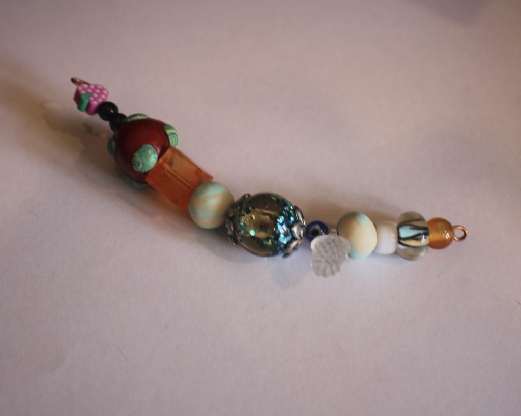 looped other end of the wire